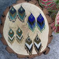 Boucles d'oreilles bohèmes à pampilles perlées, faites à la main, avec breloque oiseau, style ethnique, vente en gros, bijoux vintage rétro tendance pour femmes