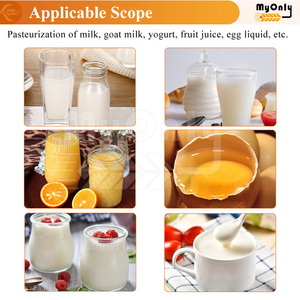 Quy mô nhỏ của tôi VAT tiệt trùng bể kem sữa tiệt trùng và homogenizer - Product Image 6