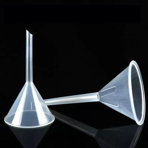 Suprimentos de Laboratório Direto da Fábrica, Conjunto de Funis de Plástico Triangulares com Capacidade de 30-150ml, Marca HS - Product Image 3