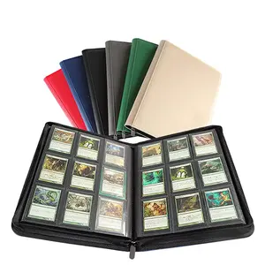 360 Zakken Pu Lederen Ruilkaart Binder Honkbal Kaart Verzamelaar Kant 9 Pocket Binder Sportkaart Album Map