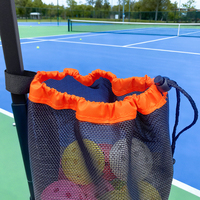 Retriever de pickleball roulant - Entraîneur multifonctionnel avec ramassage automatique de balles et roues