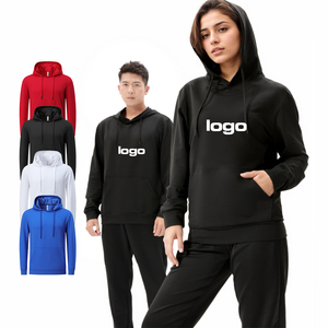 Wholesale Custom Hoodies Casual Plain Jogging Warm Soft Sweat Suits Fitness <b>Embroidery</b> Polyester <b>Sets</b> - Product Image 1