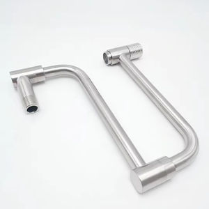 Robinet de <span class=keywords><strong>cuisine</strong></span> mural moderne en acier inoxydable 304, modèle 2026, très vendu, flexible, avec bec pliable, pour remplissage de pot - Product Image 1