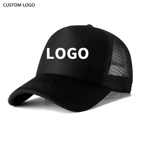 Gorra Trucker de 5 Paneles, Deportiva, Unisex, de Malla, para Viajes, de Alta Calidad, Lisa, con Espuma, sin Logotipo, Bordado a Mano, Personalizable y Ajustable - Product Image 1