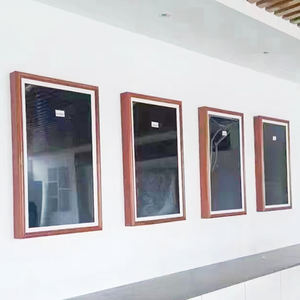 Vente <span class=keywords><strong>en</strong></span> gros de cadres <span class=keywords><strong>photo</strong></span> vidéo numériques 32 43 pouces NFT écran tactile LCD Wifi <span class=keywords><strong>cadre</strong></span> <span class=keywords><strong>photo</strong></span> numérique <span class=keywords><strong>en</strong></span> bois avec horloge fonctionnalité MP3 - Product Image 3