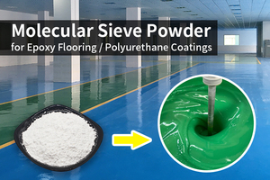 Tamiz Molecular 3A 4A 5A 13X, Polvo de <span class=keywords><strong>Zeolita</strong></span> Activada como Absorbente de Humedad para Sistemas de PU para la Absorción de H2O y CO2 - Product Image 4