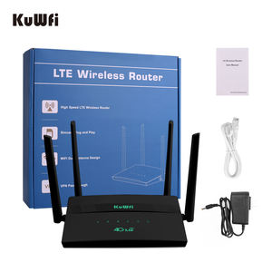 Enrutador KuWFi 4g de doble banda 750Mbps 4G LTE enrutador inalámbrico 32 usuarios desbloqueado módem enrutador WiFi 4g con tarjeta SIM - Product Image 2