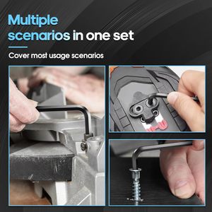 Công Nghiệp Cấp 9Pcs Metric Sao Torx Hex Key 1.5-10Mm Allen Cờ Lê Công Cụ Thiết Lập Với Hộp Đóng Gói Cho Sửa Chữa Và Bảo Trì - Product Image 5