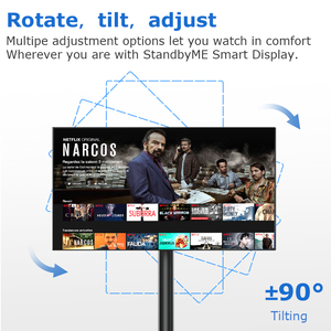 Venta al por mayor soporte de pantalla de 21,5 pulgadas Ips Display Os 10 Smart Touch Screen Television Usb Wifi <span class=keywords><strong>byme</strong></span> stand tv <span class=keywords><strong>byme</strong></span> - Product Image 2