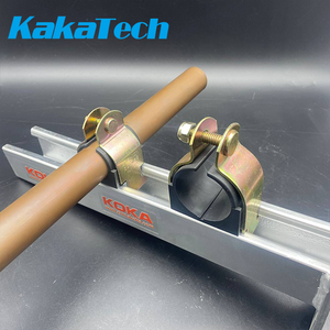 Sistemas de sujeción de canal de fábrica, abrazaderas de goma TPE, abrazaderas de amortiguación eléctricas de zinc para montaje en canal - Product Image 1