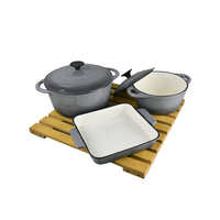 Utensilios de Cocina de Hierro Fundido Esmaltado de Buena Calidad al por Mayor de China