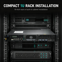 Système d'alimentation télécom intégré SNMP 48V 100A 1U AC/DC pour rack 19 pouces, alimentation pour station de base BBU Sub RRU