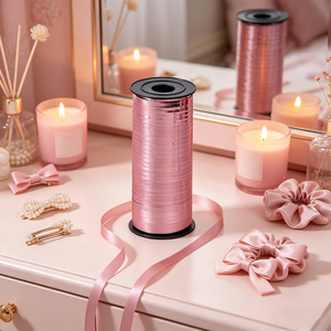 Cinta Rose Gold Brillante 91M Party Decorations ensuring longevity and resistance to wear during use - Product Image 4