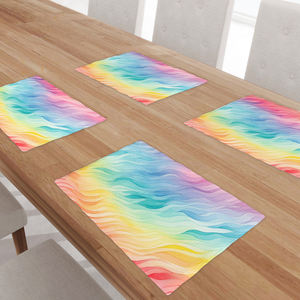 Image personnalisée Napperons en coton double couche faits à la main Imitation lin brodé pour l'extérieur, la maison, réutilisable et lavable, pour hôtels et mariages - Product Image 6