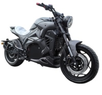 10000W moto de course électrique à grande vitesse 72V moteur de moyeu de roue avec batterie au lithium 120Ah pour adultes 180 km/h vitesse 180km gamme