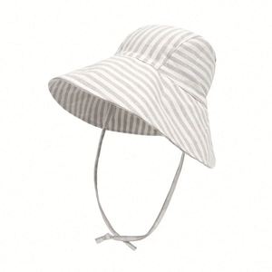 Customized High Quality Cotton Linen Outdoor Dress Sun <b>Hat</b> Breathable Toddler Kids Beach Wide Brim Bucket <b>Hat</b> <b>for</b> Party Fishing - Product Image 6