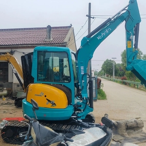 เครื่องขุดดิน Kubota U35ขนาดเล็ก3ตันของแท้เครื่องขุดดินใช้งานง่ายชั่วโมงการทำงานต่ำ - Product Image 6