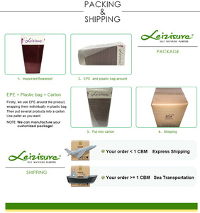 Jardinières carrées en plastique rouge, pots à fleurs, grands et hauts, émaillés, extérieurs, bon marché, grande taille, en résine, kit de plantes vertes d'intérieur - Product Image 6