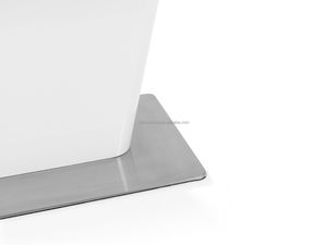 Mobili da pranzo moderni economici per ristoranti Design tavoli da pranzo in <span class=keywords><strong>legno</strong></span> <span class=keywords><strong>bianco</strong></span> a 6 posti con sedie - Product Image 6
