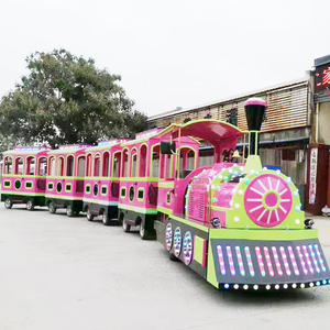 Train sans rails d'occasion pour parc d'attractions, haute qualité, rapide, amical, garantie un an, à vendre - Product Image 3