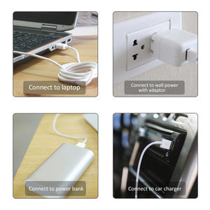 Lavabile riscaldamento rapido gettare casa uso ufficio elettrico coperta riscaldata 5V 2A - Product Image 5