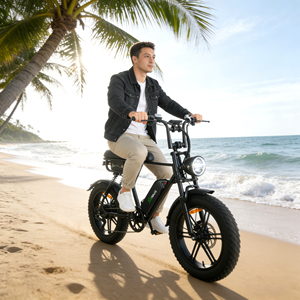 Bicicleta Eléctrica V20 PRO Fatbike C11, Bicicleta Eléctrica con Llantas Gruesas, 500W 45km/h, Bicicleta Eléctrica 250W 25km/h - Product Image 4