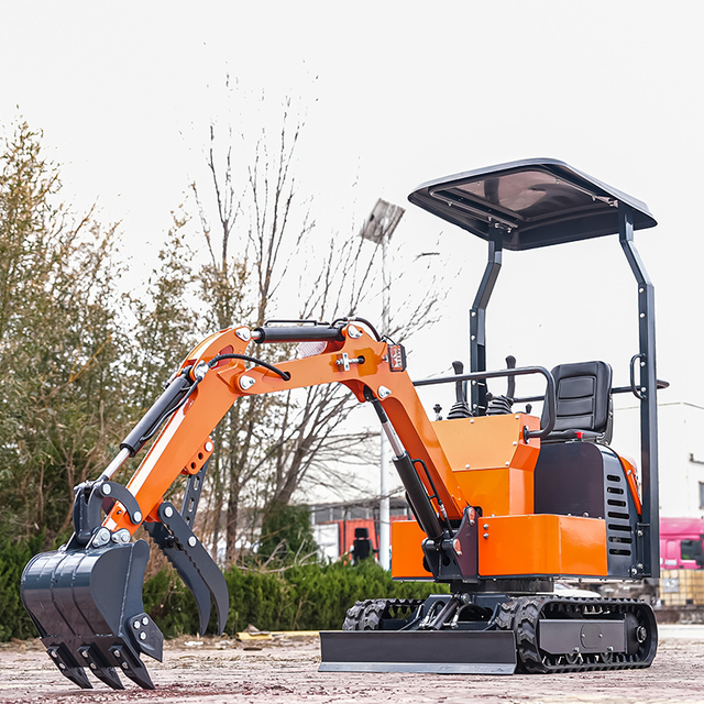 Small Mini Crawler Excavator with High Digging Power CE ISO Certified Engine & Bearing Included 0.6-0.9T Weight
