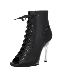 2025 HS00101 zapatos populares de baile latino <span class=keywords><strong>para</strong></span> mujer 7cm/9,5 cm/11cm salón Jazz adulto <span class=keywords><strong>Tango</strong></span> sandalias botas Zapatos - Product Image 1