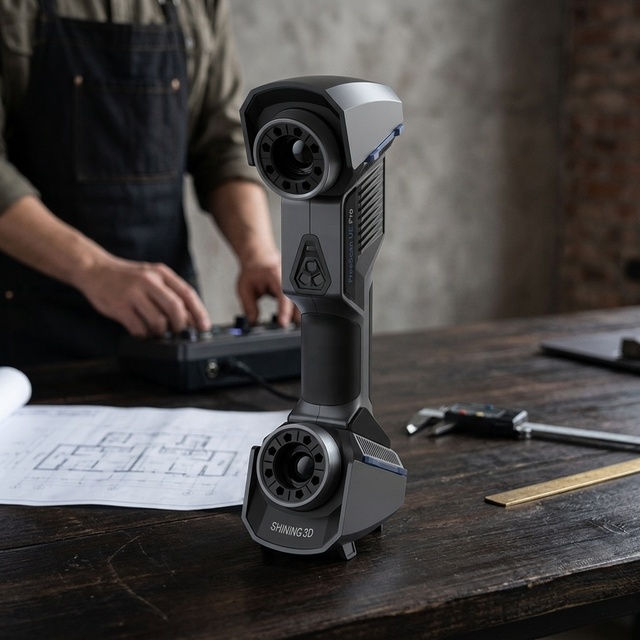 New Model Shining 3d Scanner Freescan Combo Combo+ Freescan Ue Discounted Price 3d Scanner