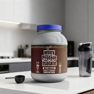 Vente en gros de lactosérum à haute teneur en protéines à base de plantes étiquette personnalisée Poudre de protéine pour supplément de gym Poudre de protéine de gain de poids - Product Image 4