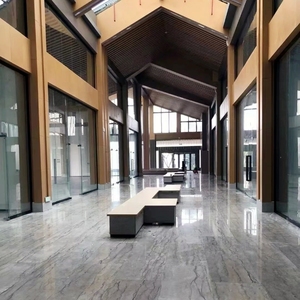 Dalles de pierre naturelle sur mesure pour projets hôteliers, marbre gris soleil du Pakistan, coupées sur mesure, pour revêtements de sol et murs. - Product Image 1