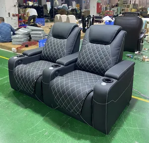 Modern Design Ventilation Chair For Relax Leather Couch Sofas Living Room Furniture Chair For Relax Home Theater System
