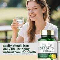Aceite de Romero 4000mg, Suplemento Antioxidante, 150 Cápsulas Blandas, Para Adultos, Sin Gluten, Apoyo Inmunológico, Salud Intestinal