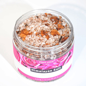 Sale rosa himalayano 500g con petali veri-bagno esfoliante naturale ammollo e cura della pelle da Spa per aromaterapia per il relax - Product Image 5