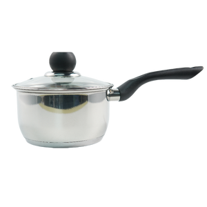 Juego de utensilios de cocina de acero inoxidable de 12 piezas con sartén de 16CM, sartén de 20CM, vaporera de 24CM y tapas de vidrio, accesorios de baquelita - Product Image 1