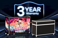 Écran LED portable pour mur vidéo, support de table de DJ, façade P1.95 P2.6 P3.91, pliable et mobile sur roulettes