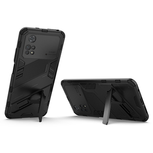 <span class=keywords><strong>Coque</strong></span> de téléphone M4 Pro 4G à la mode, Style Punk, béquille, antichoc, <span class=keywords><strong>Coque</strong></span> arrière, <span class=keywords><strong>Poco</strong></span> M4 Pro, armure - Product Image 3