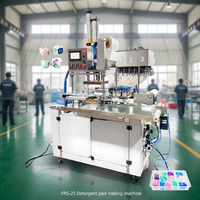 Machine manuelle pour l'emballage de capsules de gel liquide, de perles et de dosettes en film PVA hydrosoluble pour détergent liquide et en poudre