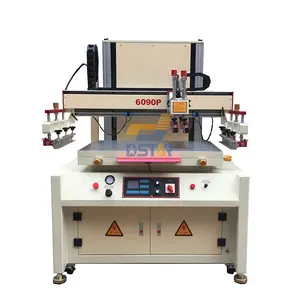 DX-6090P semi auto flat silk screen printing machine for t-shirt