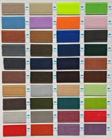 Ruban Jacquard Élastique Personnalisé 1.2cm 1.5cm 2cm 2.5cm Couleur Unie pour Chaussures Sacs Accessoires de Couture DIY Polyester/Coton 33