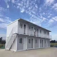 Maison préfabriquée en conteneur de 20 pieds avec panneaux sandwich, utilisation comme abri de voiture imperméable, conception en kit