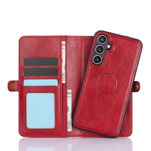 Per Samsung Galaxy S23FE/S21/S22/S23 custodia a portafoglio rimovibile, per <span class=keywords><strong>iPhone</strong></span> 15 <span class=keywords><strong>foto</strong></span> telaio custodia in pelle - Product Image 6