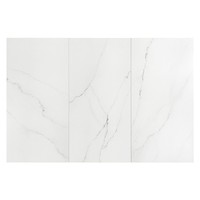 Baldosa Rectificada Mate Calacatta Thassos de 60x120 cm y 10 mm de Espesor