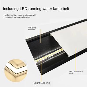 OEM Industrial Aluminum Heatsink Strip Light Housing Square Recessed LED <b>Profile</b> Channel Bending Processing Service - Product Image 5