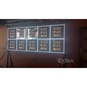 แพคเกจระบบผนังวิดีโอ LED แบบครบวงจร 500x500 มม. แผงหน้าจอ LED ในร่มพร้อมจอแสดงผล LED P2.6 P2.976 P.3.91