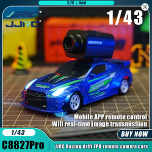 New JJRC Mini JJRC C8827pro 1:43 Rc Car with <b>Camera</b> Gyroscope 4WD 2.4G Full-proportion Drift Racing Remote Control Cars LD1804 - Product Image 4