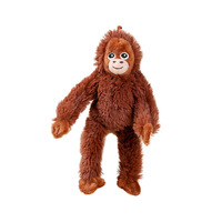 Peluche de gorille de simulation de dessin animé, poupée gorille singe à longs bras en peluche, pendentif, porte-clés pour sac à dos, pour cadeaux