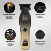 SiMAiSHEN Y12 Premium Blade Powder Metallurgy Alat Cukur Rambut Jenggot Elektrik Rotor Eksternal Berisik Rendah Pemangkas Rambut Barber