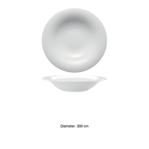 จานพาสต้าโบวล์นาโปลี ขนาด 30 ซม. ขอบโค้งมน ด้านใน 19 ซม. - Product Image 3