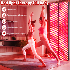 Portable Standing Red Near Infrared Panel with Door Mount Kit <b>Remote</b> <b>Control</b> and Eye Protection - Product Image 5
